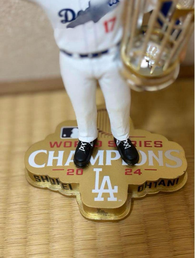 【限定品】大谷翔平 ボブルヘッド ドジャース MLB ワールドシリーズ優勝記念