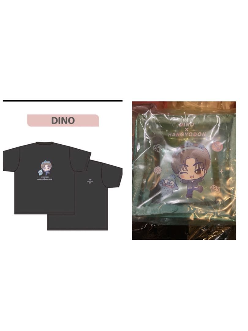 seventeen sanrio サンリオ コラボ Tシャツ ポーチ