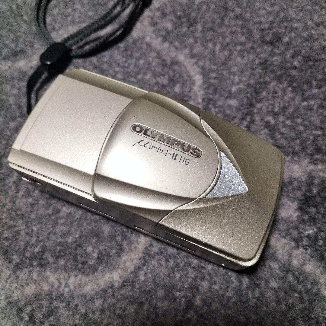 OLYMPUS μ[mju:]-II 110 フィルムカメラ ケース付き