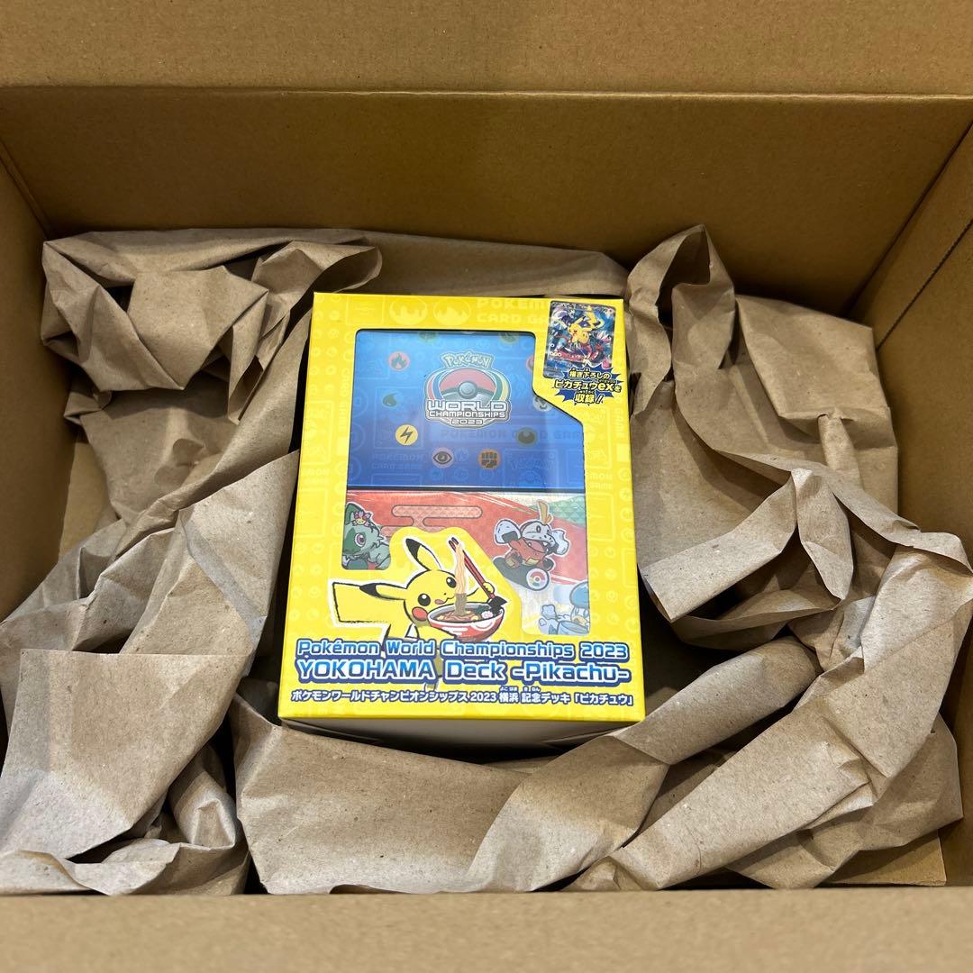 ポケモンワールドチャンピオンシップ2023 ピカチュウデッキ　未開封品