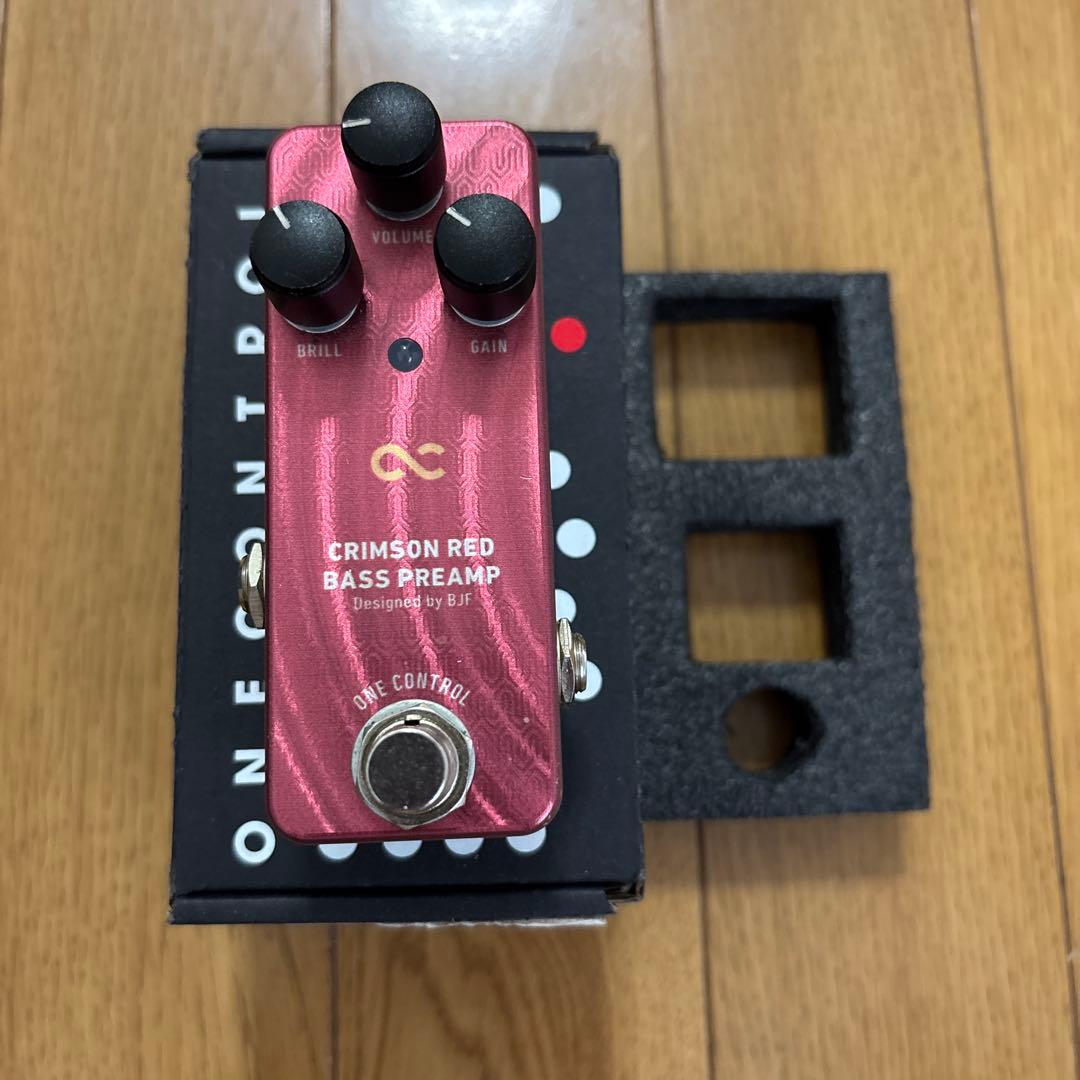 ギター ONE CONTROL CRIMSON RED BASS PREAMP