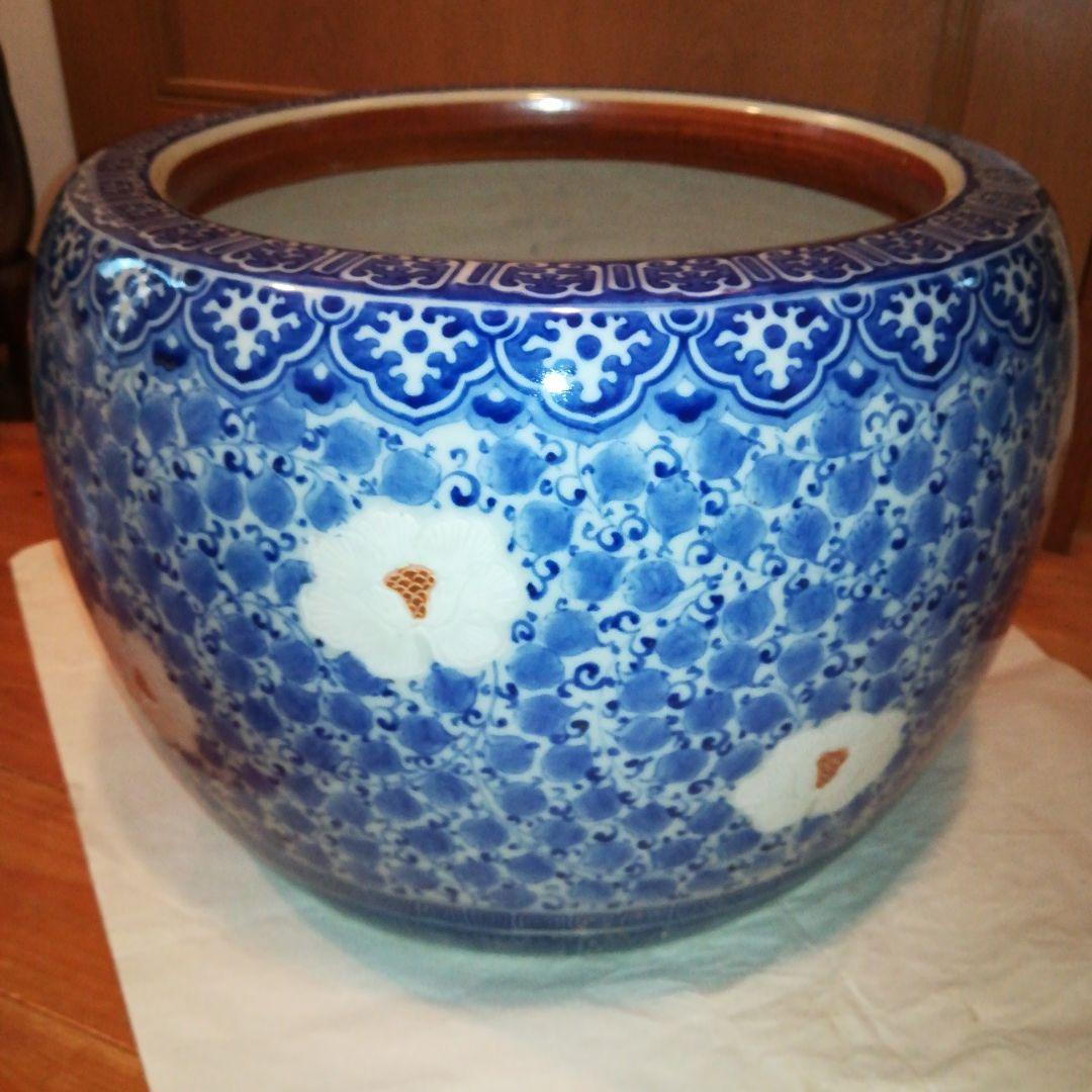 火鉢　 陶器製　アンティーク