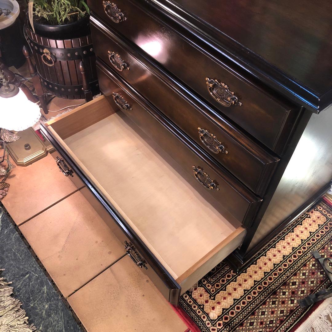 sale JPN 和製　アンティーク　４段　チェスト　かキャビネット