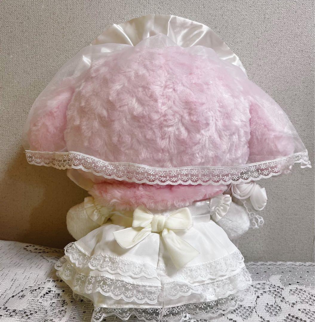 マイメロディ　ぬいぐるみ レースデザインシリーズ　ウェディング