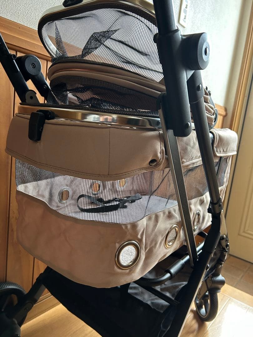 【Be】　　新品　ペットカート 折りたたみ式