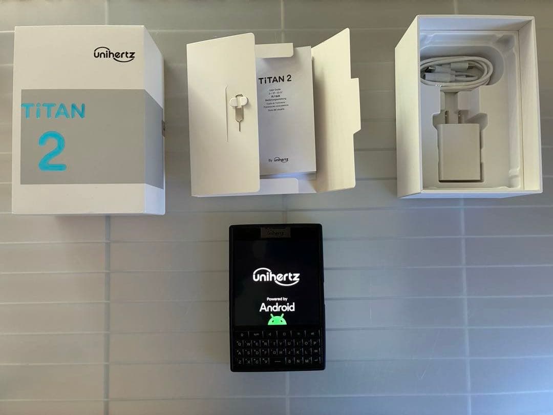 unihertz Titan 2 ブラック 本体