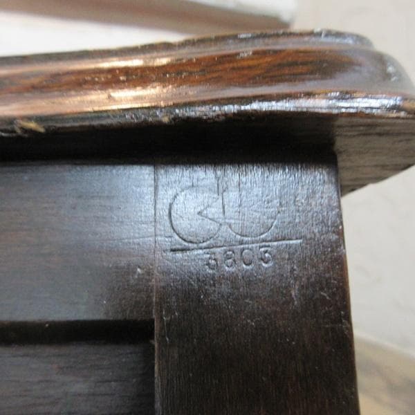 イギリス アンティーク 家具 ソーイングボックス 裁縫道具入れ 英国 6807d