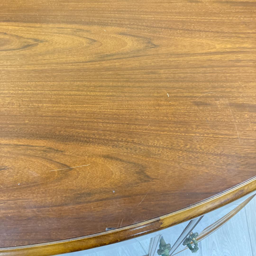 【カリモク】コロニアル　コーナーテレビボード　ローボード　テレビ台