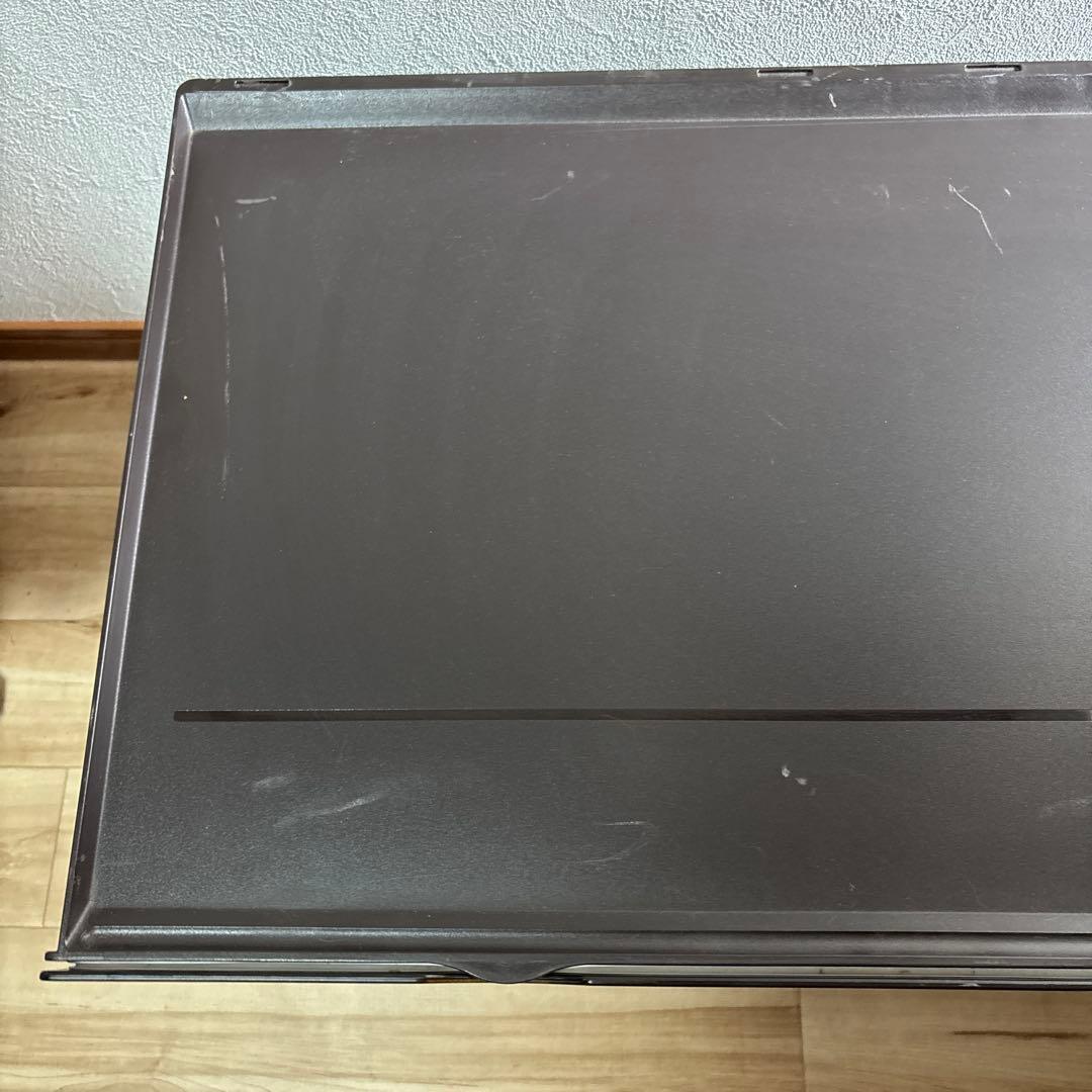 タッパーウェア　スーパーチェスト　深型　ダークアンバー色　状態良い　最安値