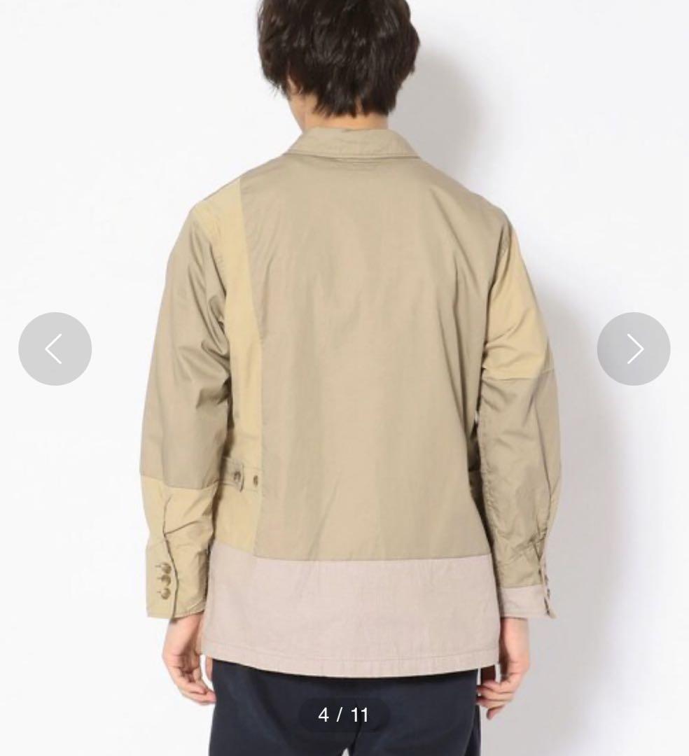 Engineered Garmentsジャケット パッチワークデザイン M