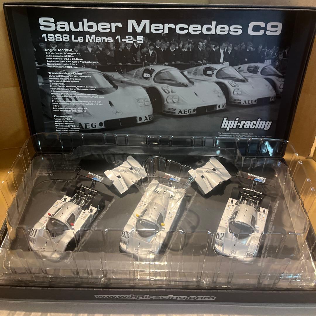 1/43Special Set Sauber　Mercedesc９