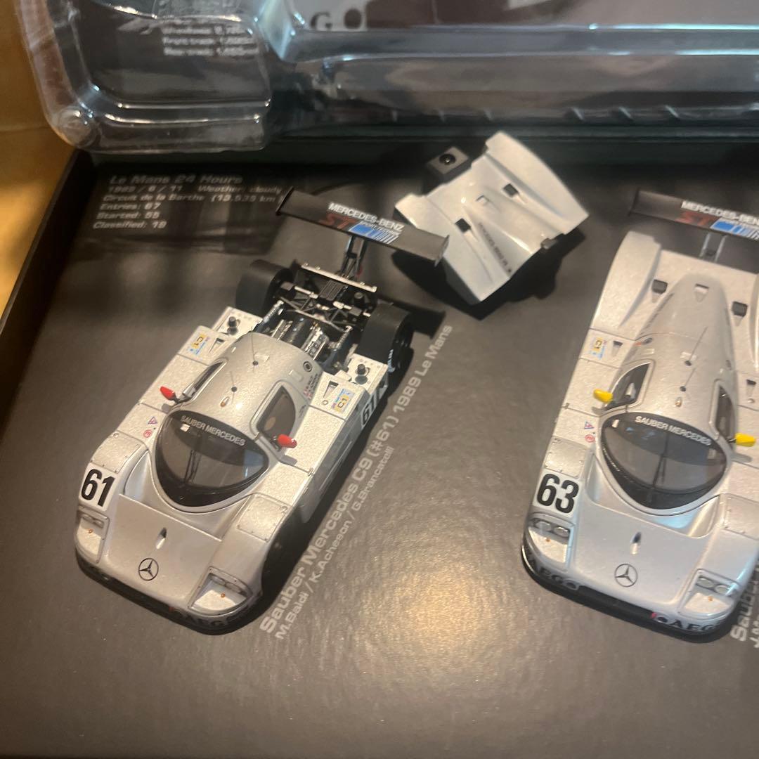1/43Special Set Sauber　Mercedesc９