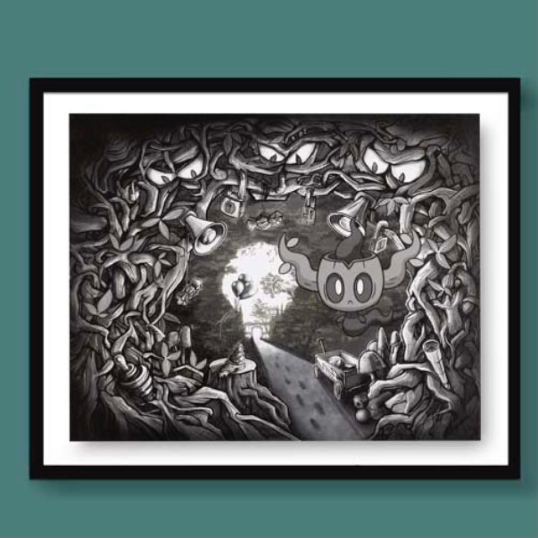 海外ポケモンセンター限定 ポケモン ハロウィン 怖い話 ポスター(5枚)