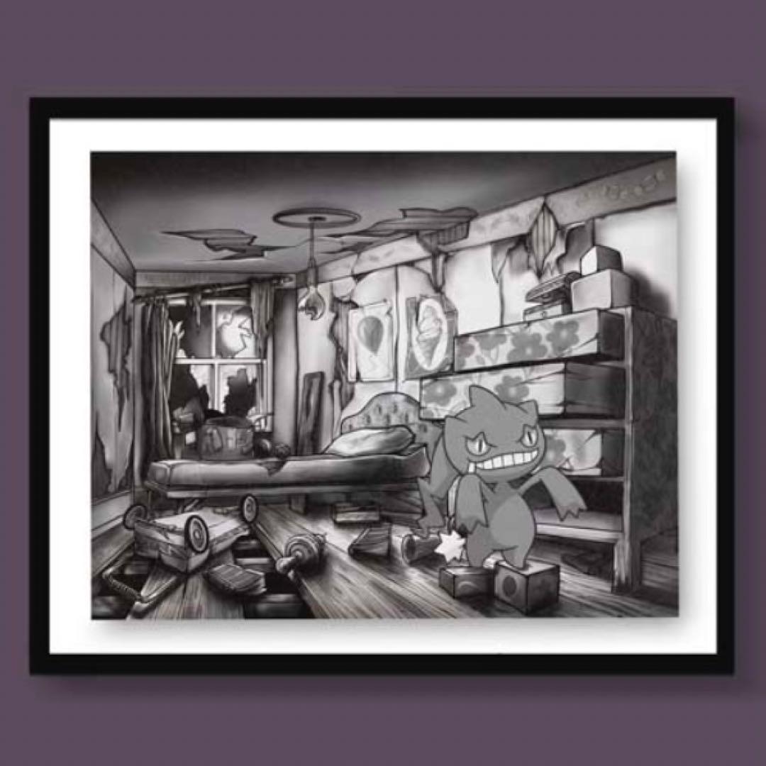 海外ポケモンセンター限定 ポケモン ハロウィン 怖い話 ポスター(5枚)