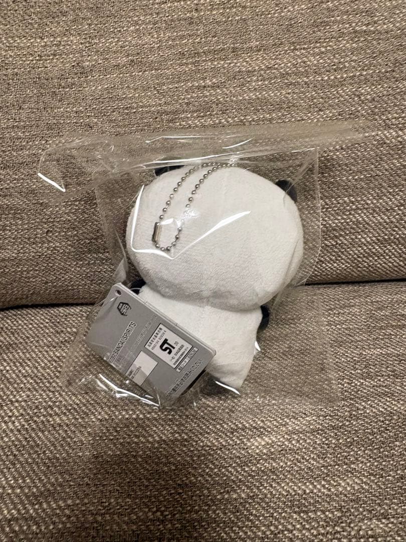 ごきげんぱんだ　にしむらゆうじ　カバンに付けられるぬいぐるみ　キーホルダー