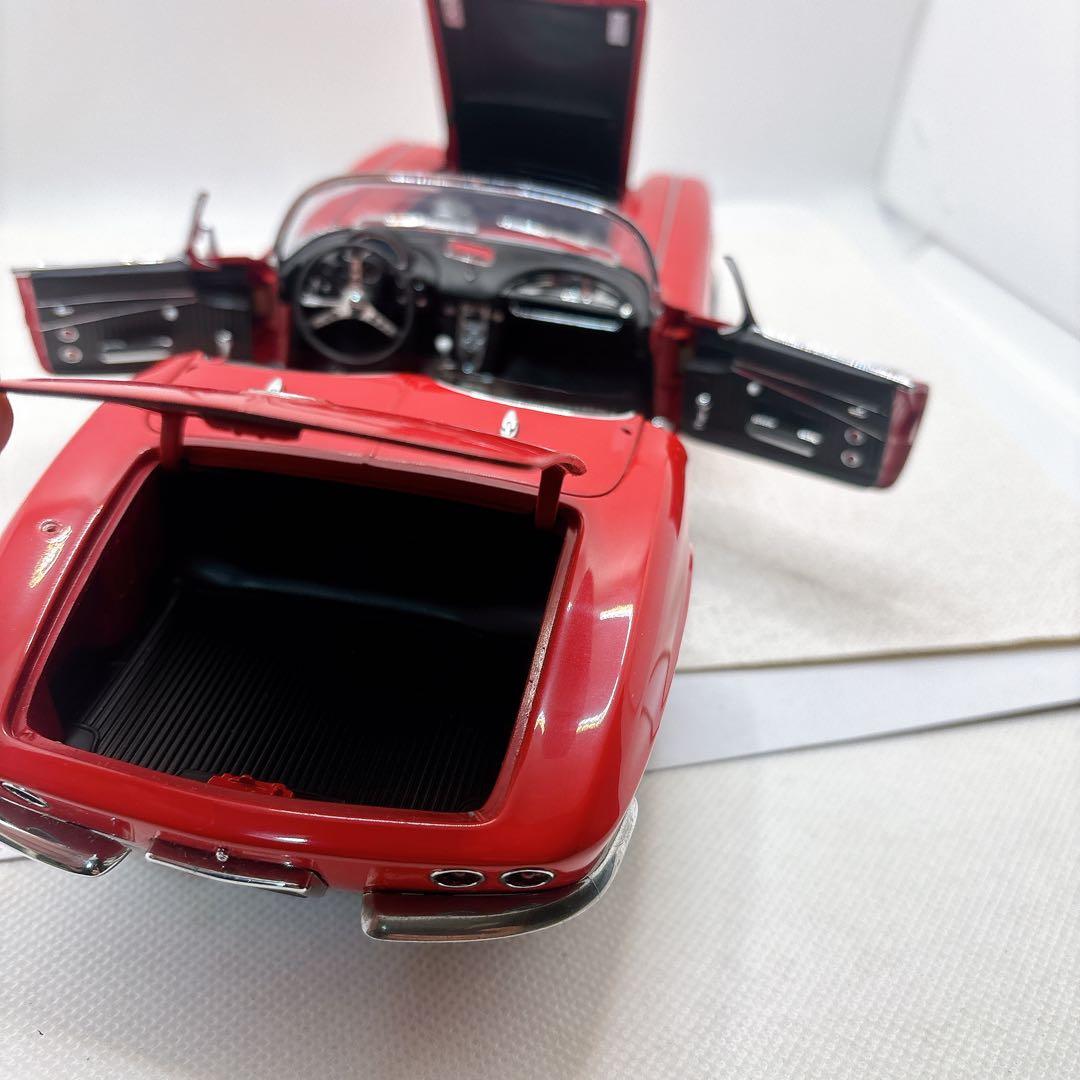Haya シボレーコルベット 1962 ROMAN RED 1/18 C1