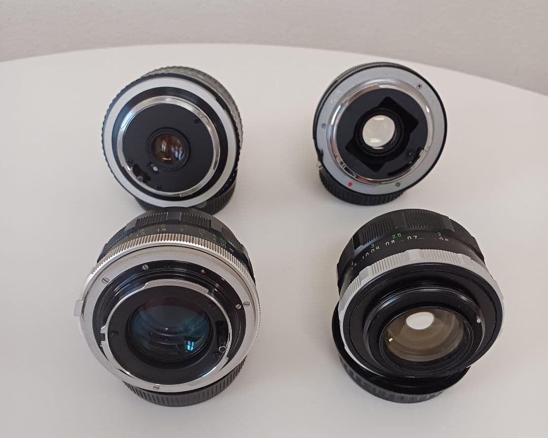 MINOLTA MC ROKKOR & Tokina FUJINON　4本セット