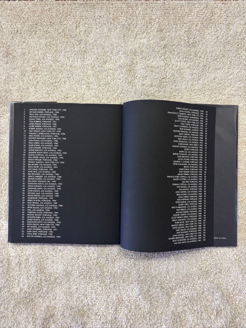 108 PORTRAITS / GUS VAN SANT ガス・ヴァン・サント