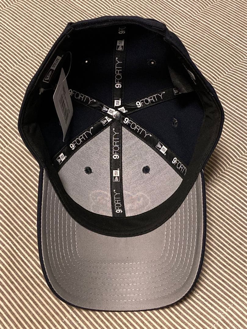 未使用 NEW ERA × 明石家さんま 生きてるだけで丸もうけ　ネイビー