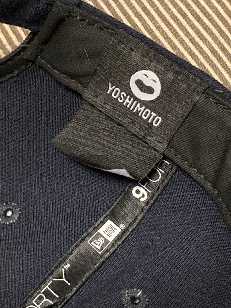 未使用 NEW ERA × 明石家さんま 生きてるだけで丸もうけ　ネイビー