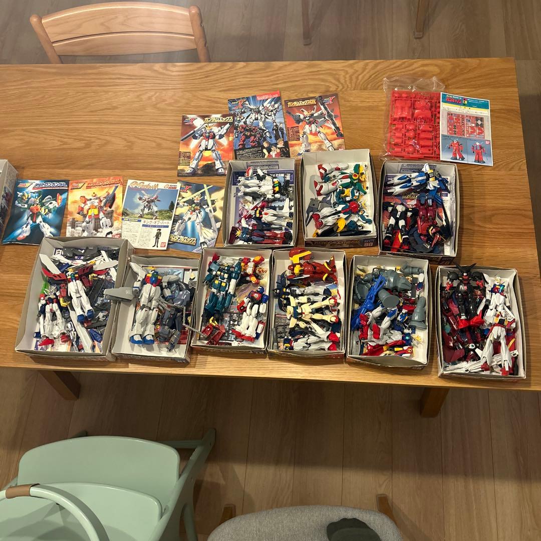 ガンプラセット ごちゃ混ぜ　当時もの
