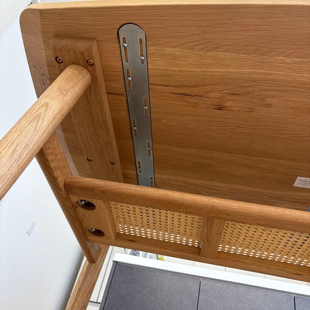 【キズなし・美品】unicoウニコ SOLKソルク ダイニングテーブルW1400