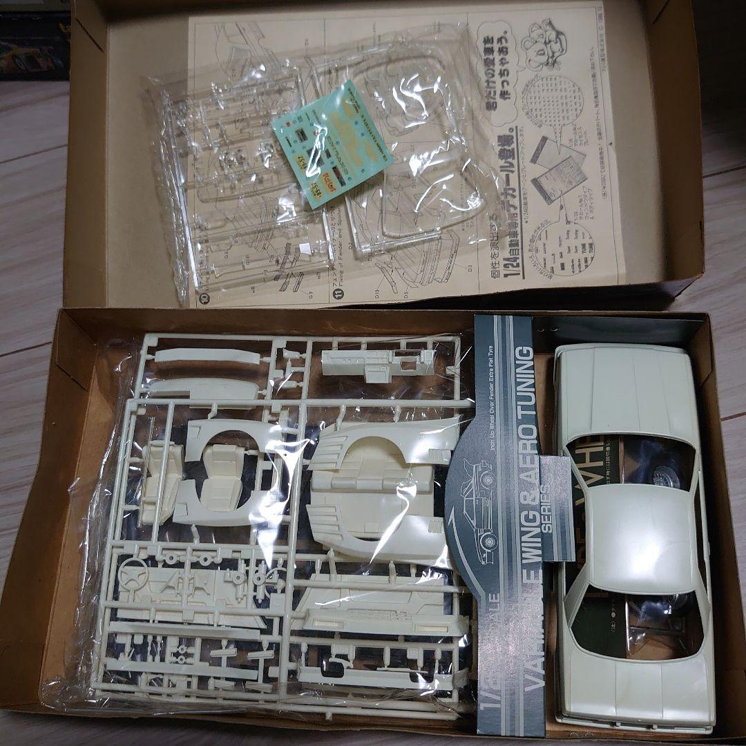 1/24 プラモデル　8台　ブルーバード　スカイライン　シルエット　など