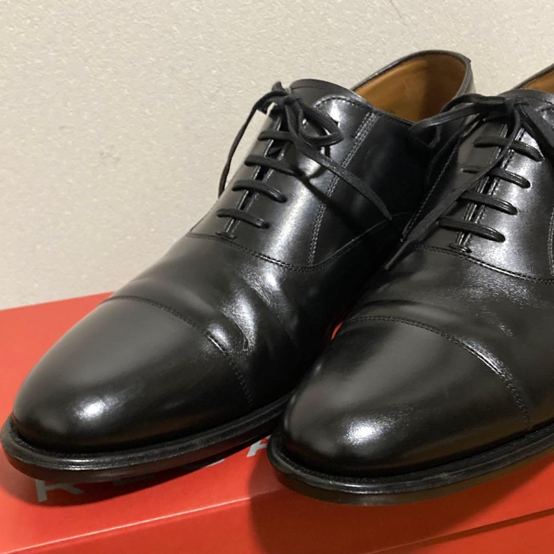 【美品】リーガル01DR ストレートチップ 26.5 ヒール交換済ハイリフト仕様