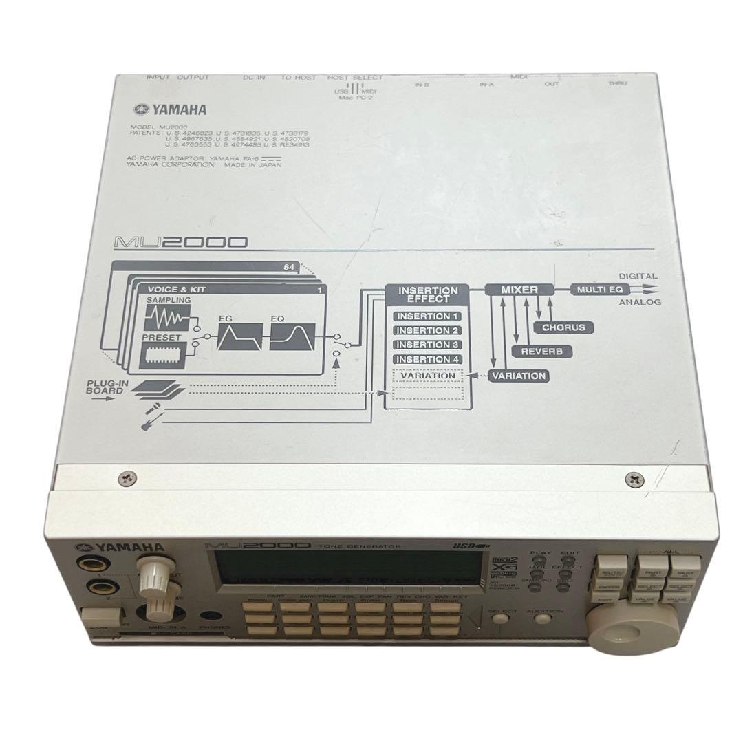 YAMAHA ヤマハ MU2000 音源モジュール