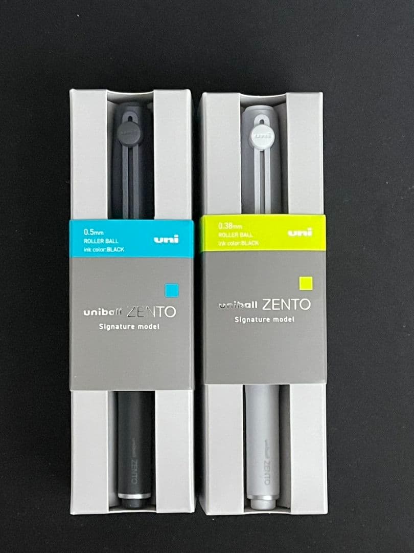 ユニボール zento ゼント シグニチャーモデル ブラック ホワイト 新品
