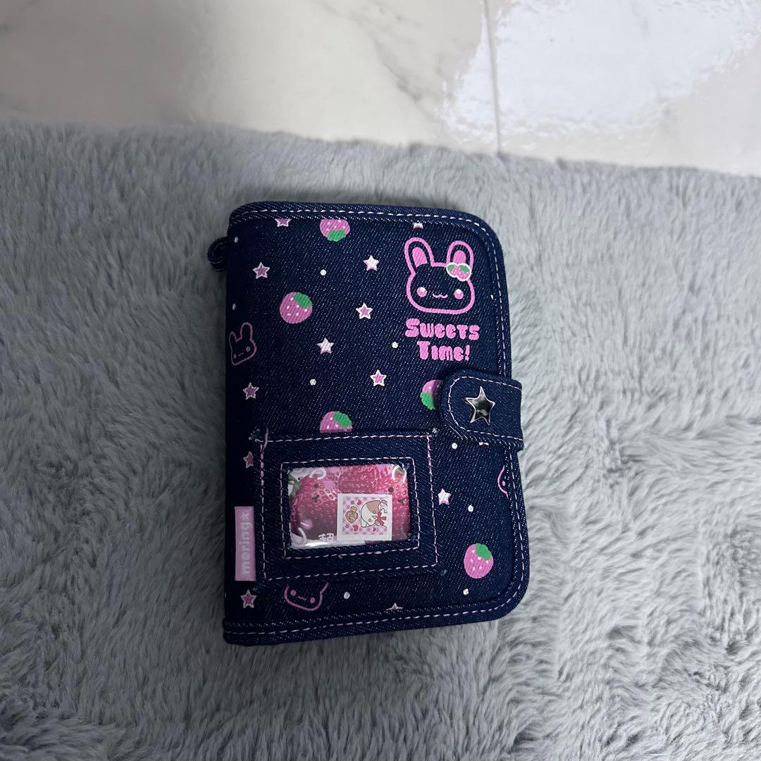 メリング　デニムバインダー Sweet Strawberry