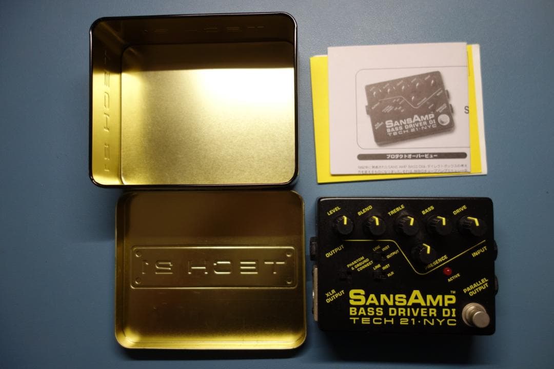 ベース SANSAMP BASS D DI TECH21/NYC