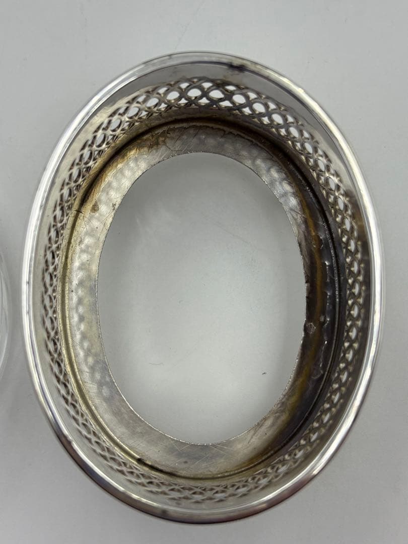 Gianmaria Buccellatiムラーノガラス シルバー925 足付深皿