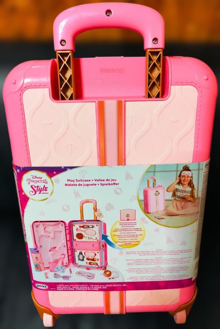 【新品・未開封品】ディズニープリンセス　旅行スーツケースプレイセット