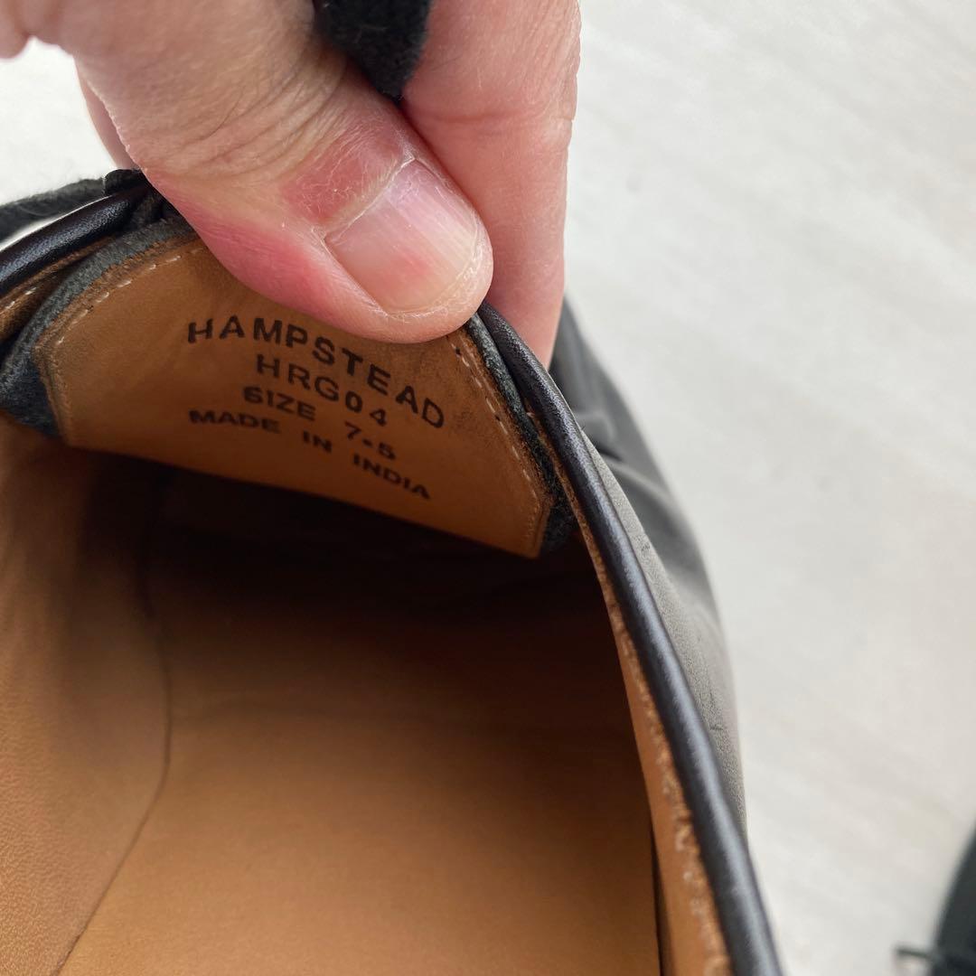 ★大人気★ハロゲイト　チロリアンシューズ　黒