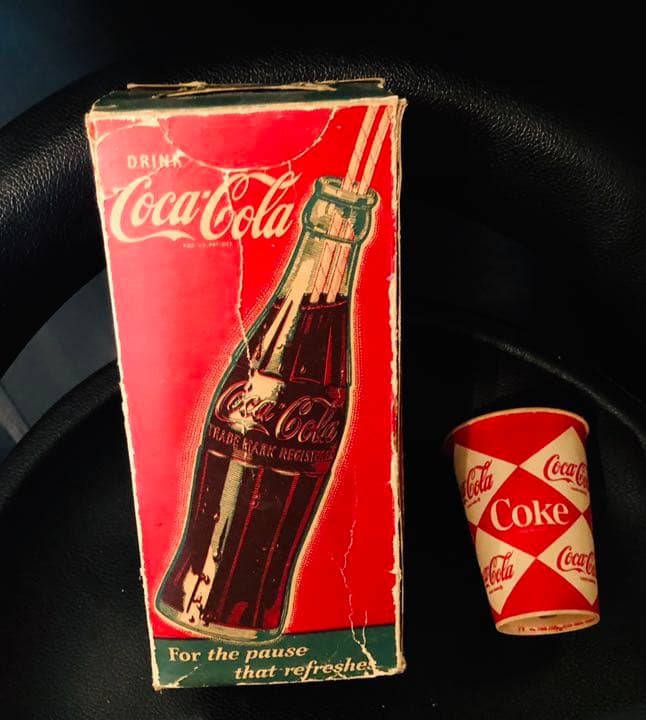 今から80年前のコーラ純正1940s CocaCola紙ストロー