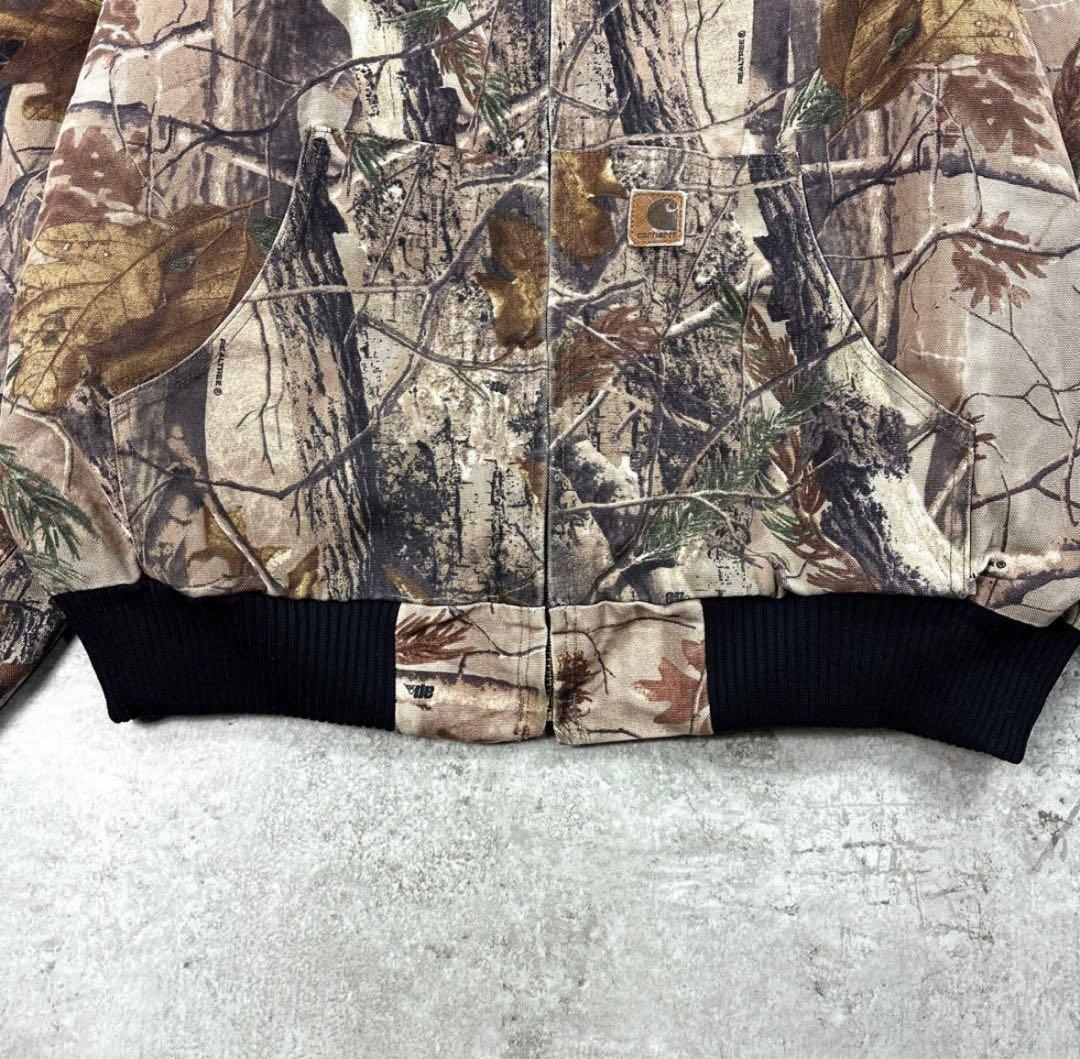 【希少】リアルツリーカモ アクティブジャケット 古着 L 冬服