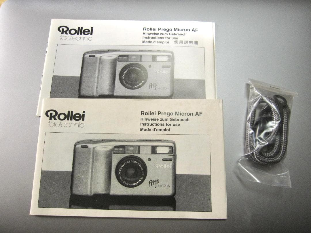 【箱・取説付き】【極美品】Rollei Prego Micron フィルムカメラ
