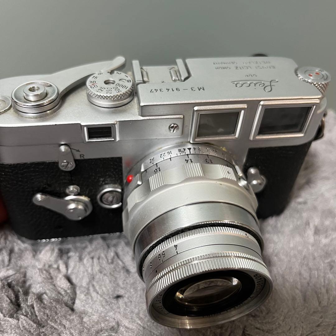 【最終値下げ！】Leica M3 フィルムカメラ Elmarレンズ付き