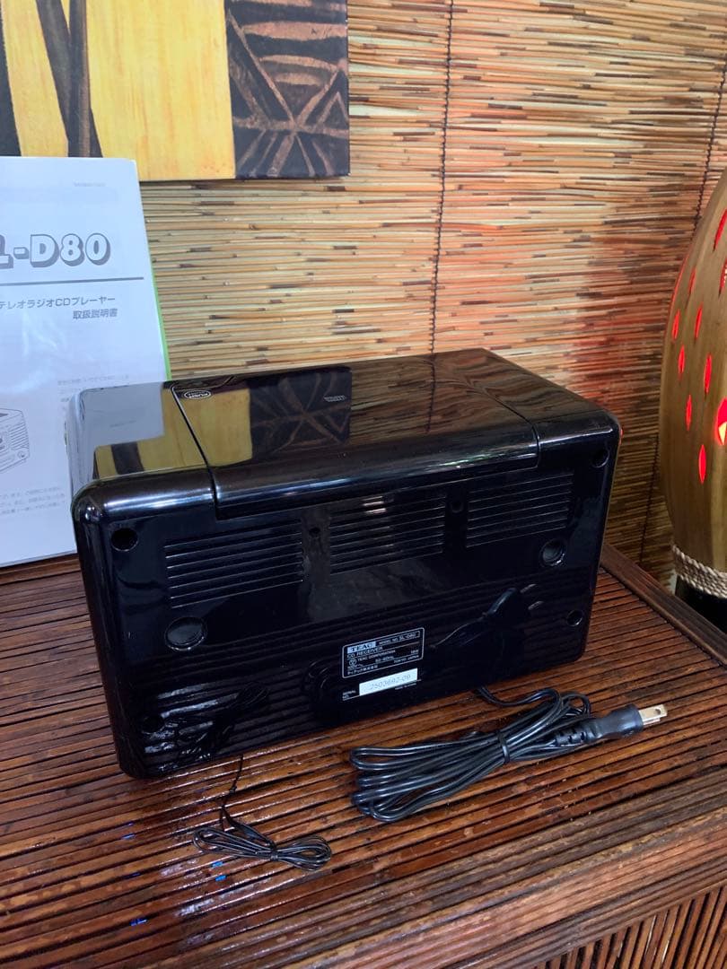 ♪ ステレオスピーカー内蔵  CD プレイヤー FM/AM ラジオ♪