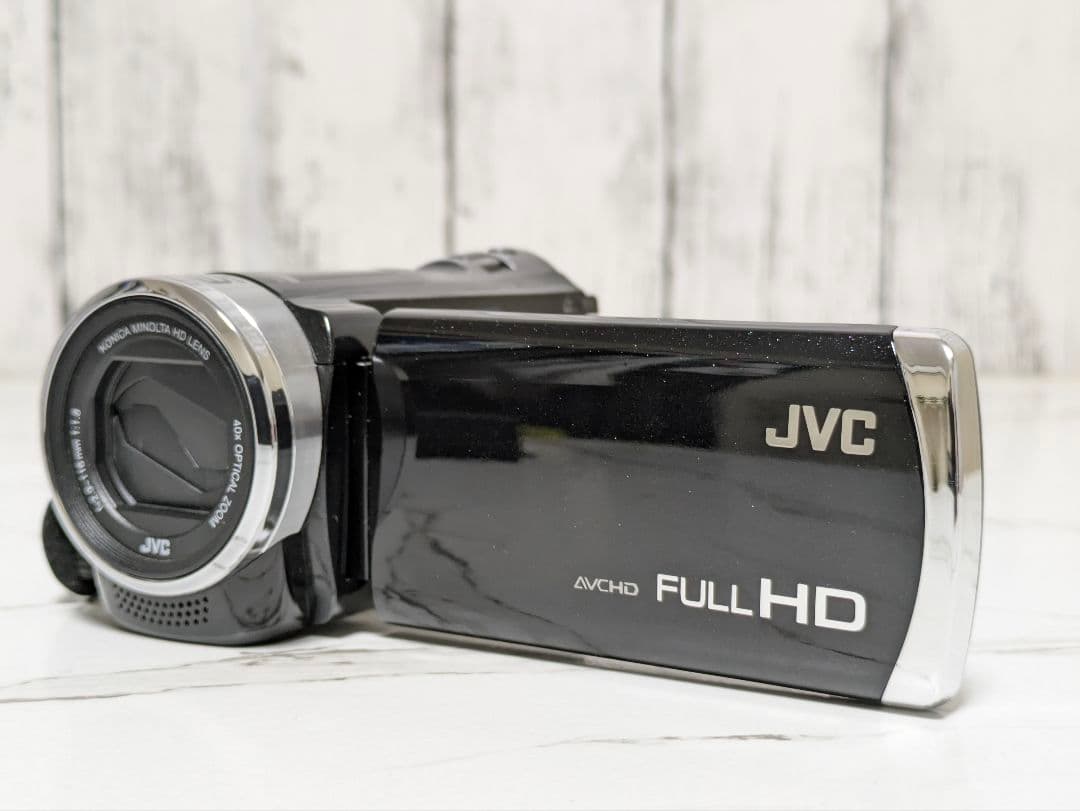 JVC　GZ-HM199　SDカード&充電器セット　17年製