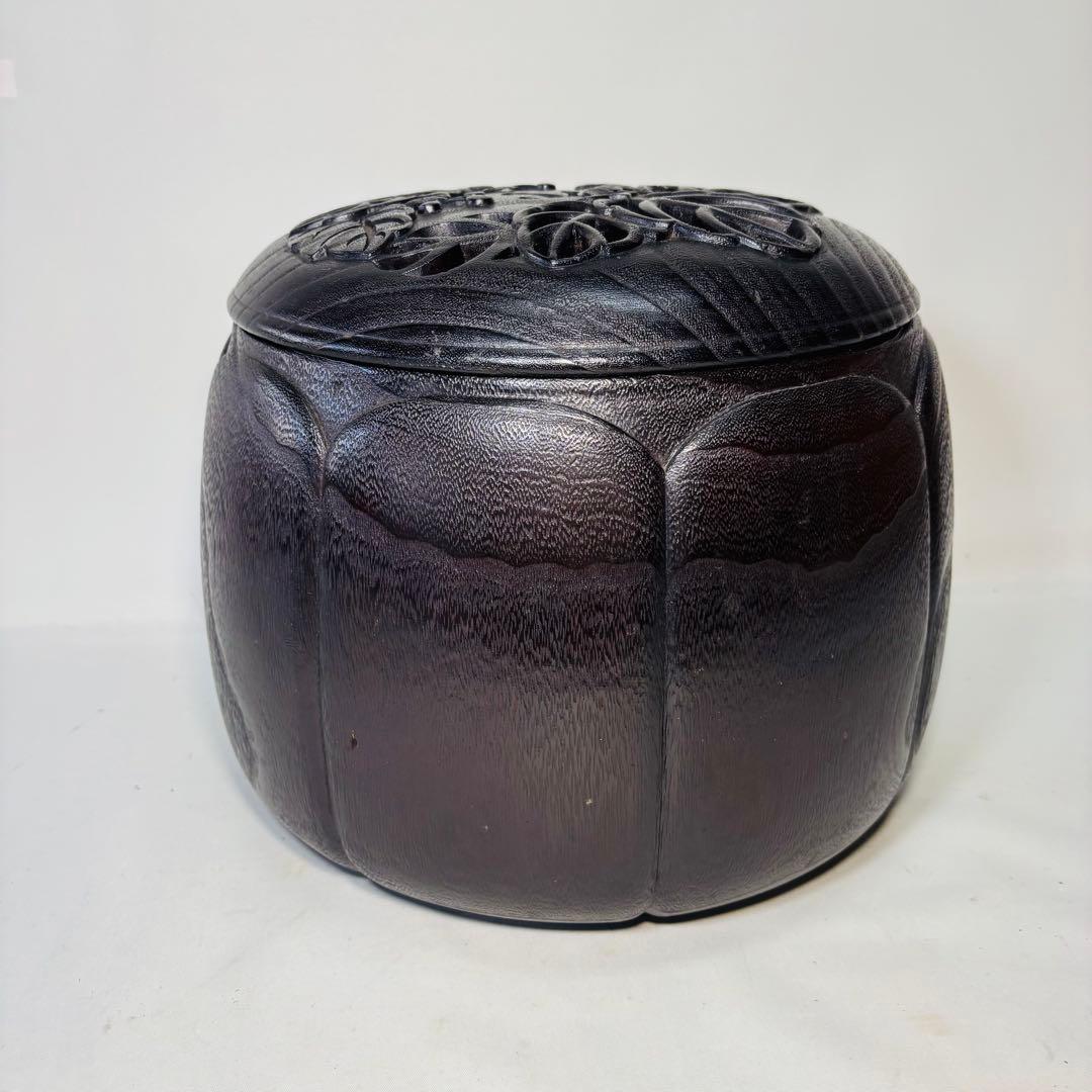 平安清鳳作　菊桐　手焙　②