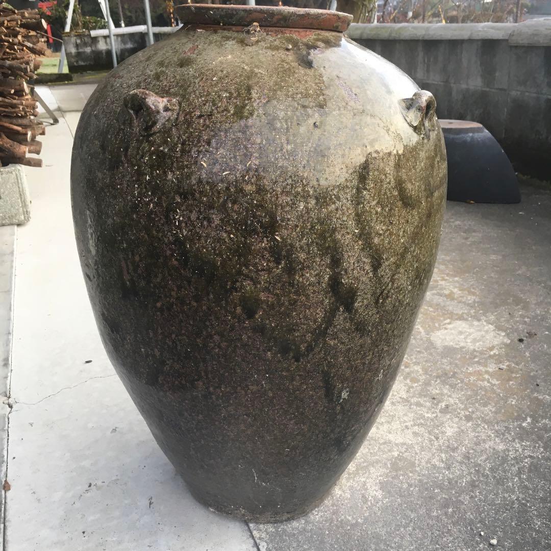 高さ64cm 四つ耳壺