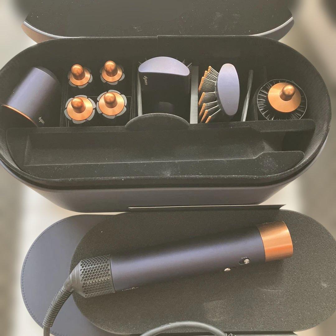 【美品】ダイソンDysonエアラップ　スタイラー　ダークブルーコッパー　HS01