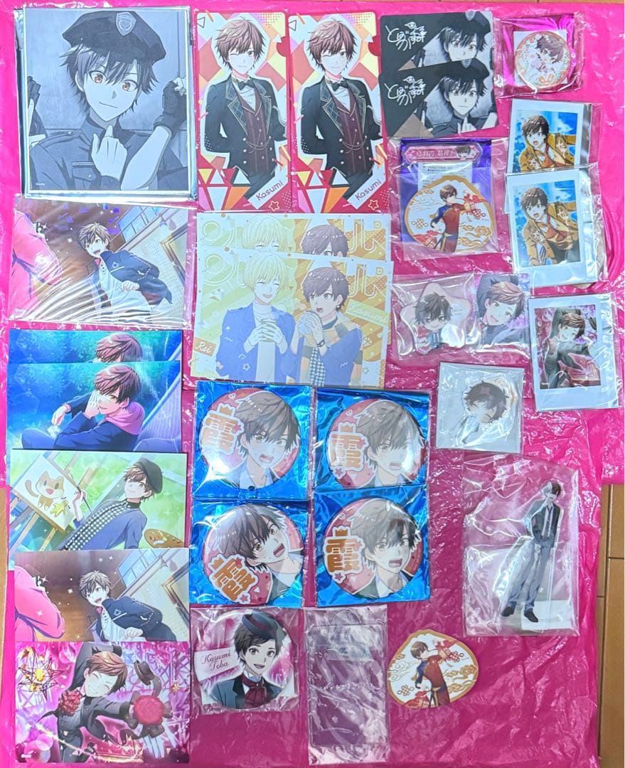 【値下げ相談可能】オンエア！ 鳥羽霞 缶バッジ ブロマイド しおり アクスタ