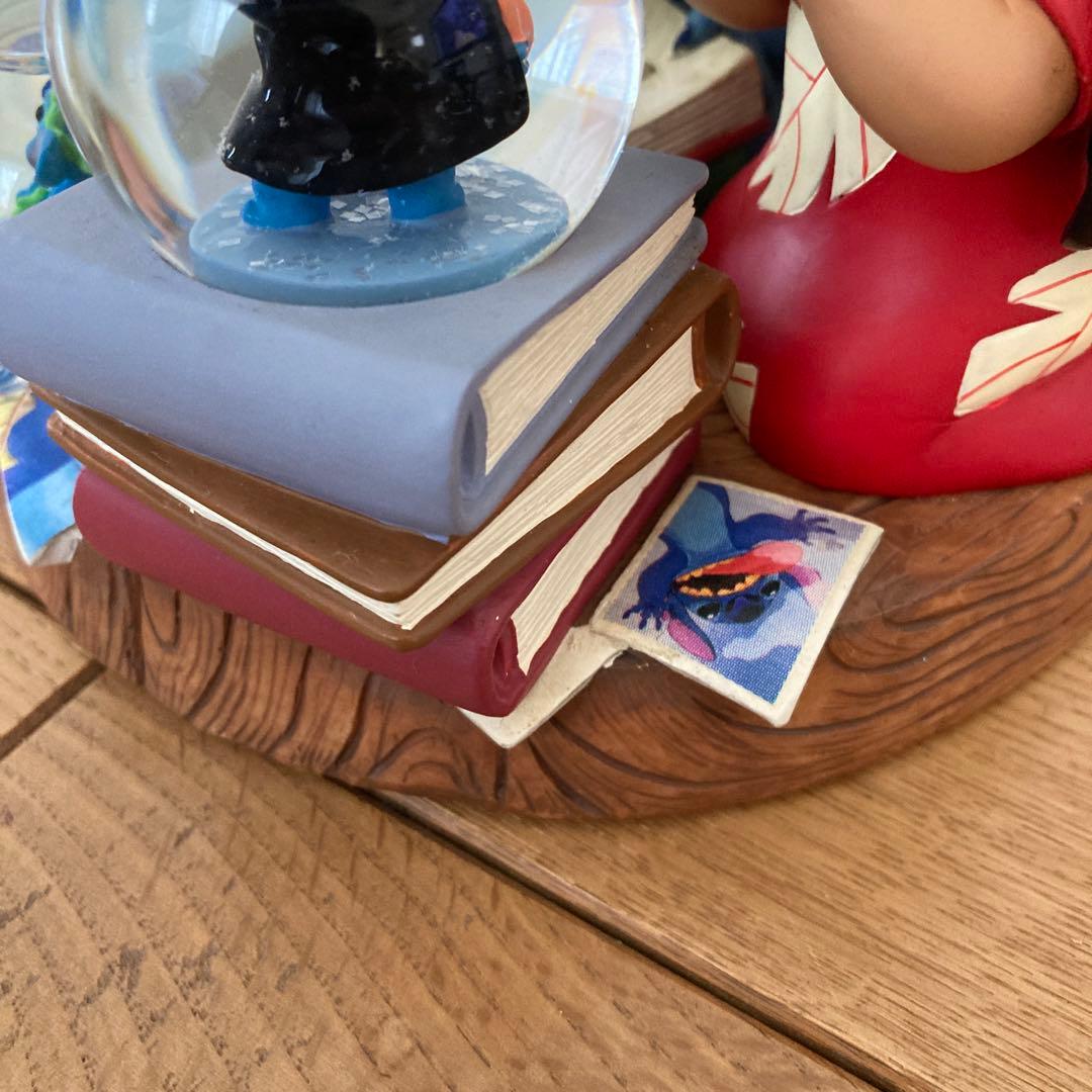 ☆レア☆ リロ＆スティッチ　スノードーム　ディズニーオークション限定500