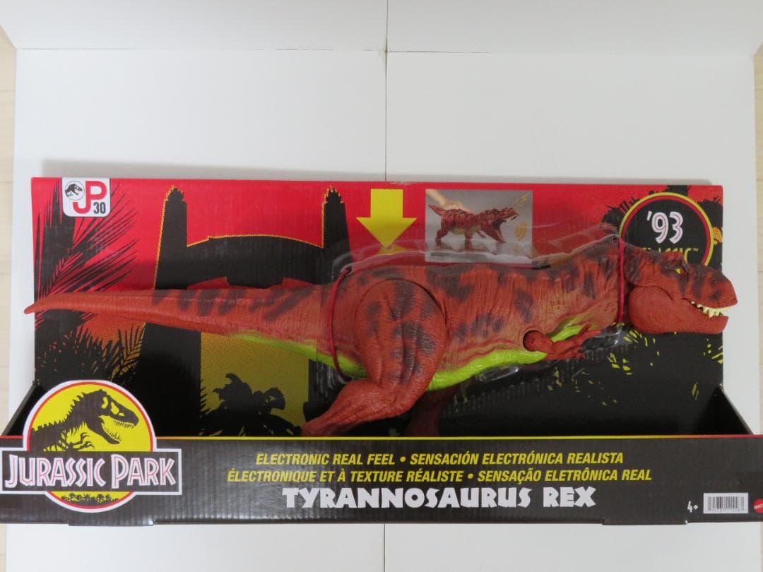 【新品未使用】ジェラシックパーク　30周年　93クラシック　ティラノサウルス