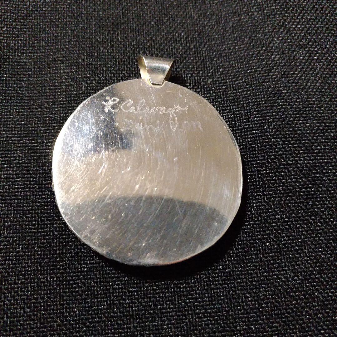 インディアンジュエリー。ズニ族。ペンダントトップ。中古品です。