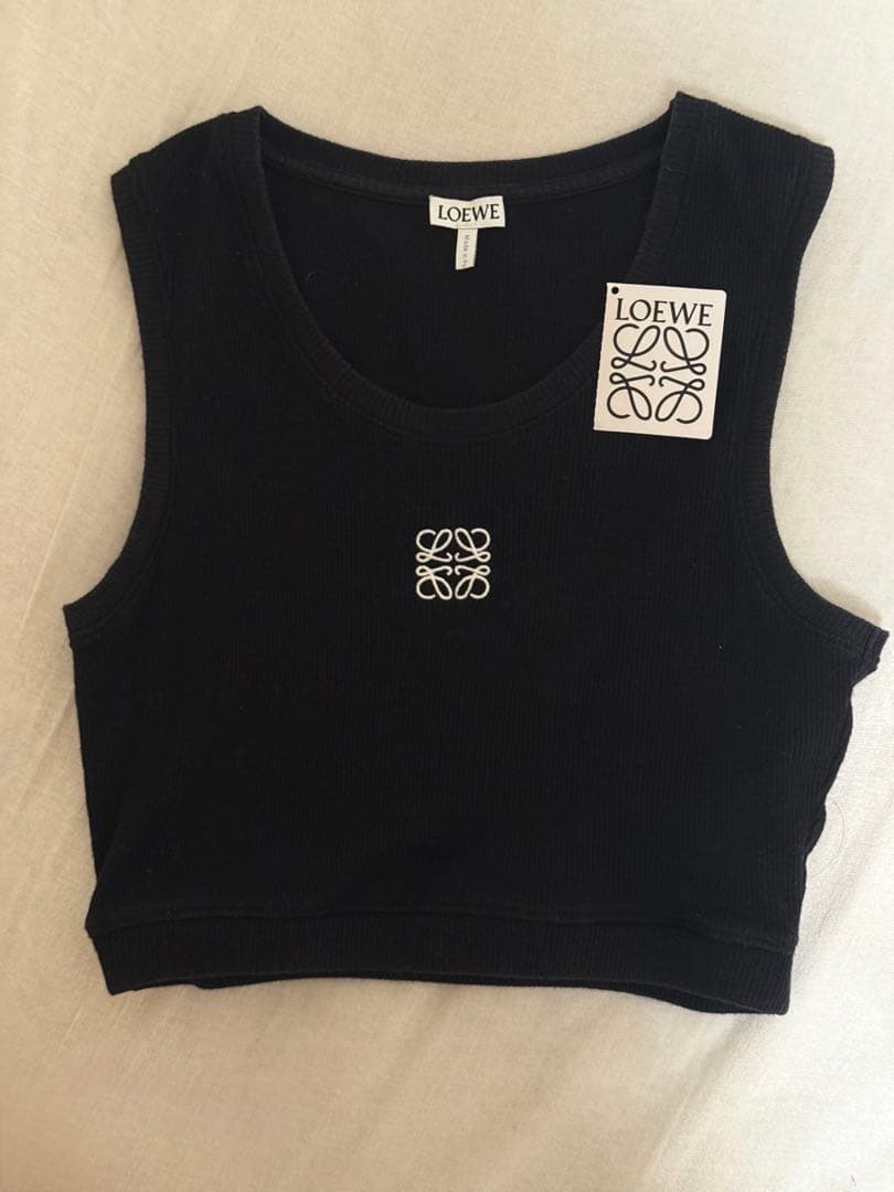 【お値下げ○】【正規品】LOEWE ロエベ　クロップド　アナグラム　タンクトップ