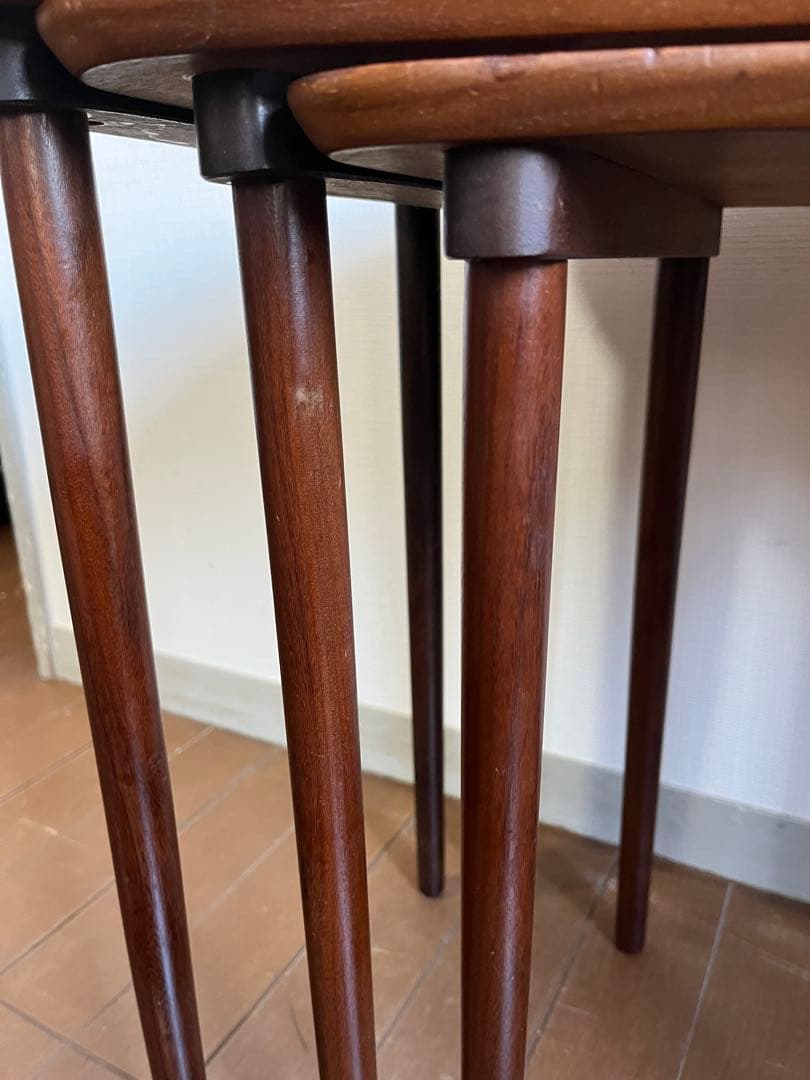 KUNIKO　デンマーク　ヴィンテージ 　キドニーネストテーブル